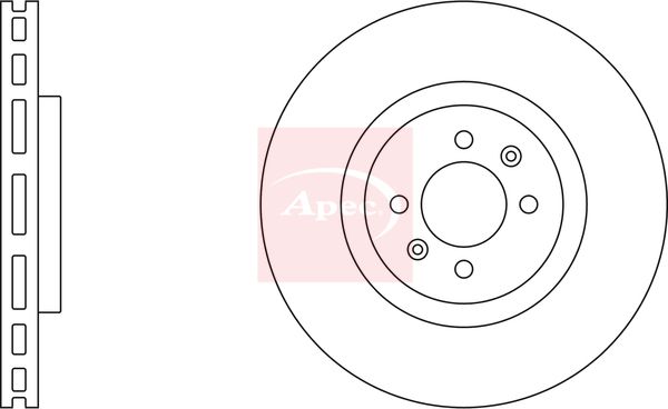 APEC Brake Disc DSK2973