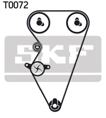 SKF VKMA 07301 Timing Belt Kit