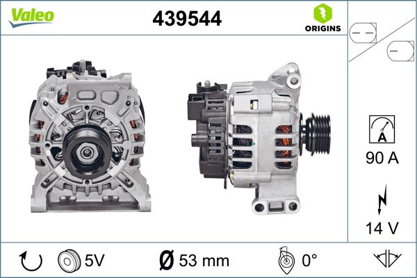 VALEO Dynamo / Alternator 439544