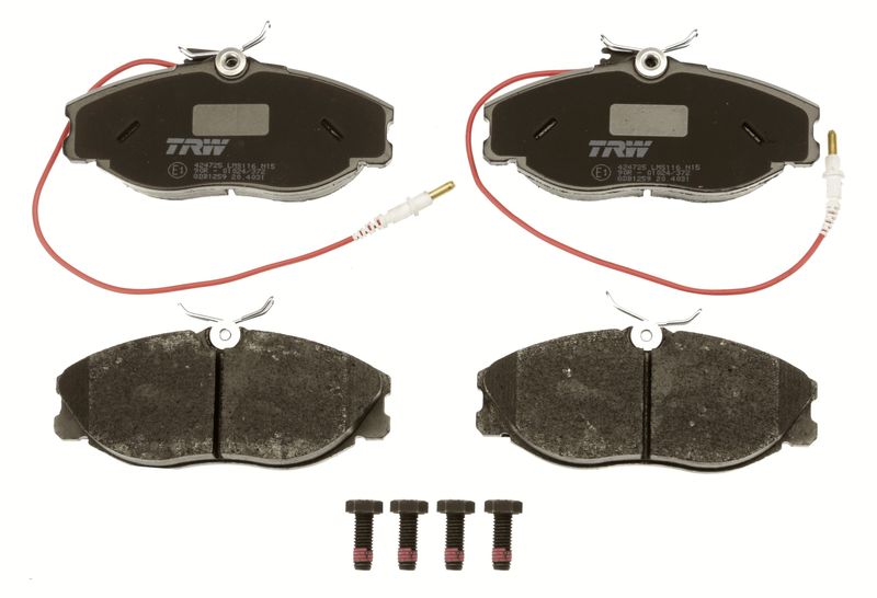 TRW GDB1259 Brake Pad Set, disc brake