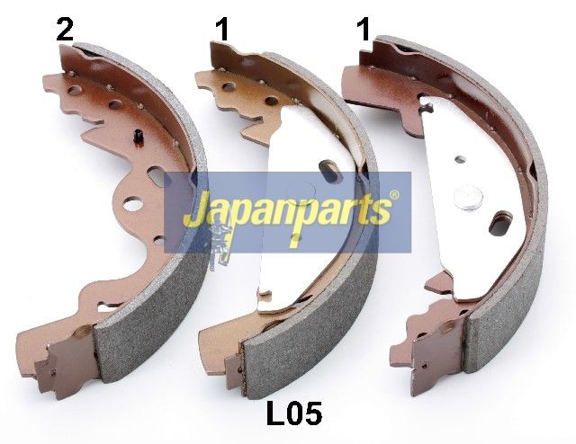 Set saboti frana JAPANPARTS GF-L05AF