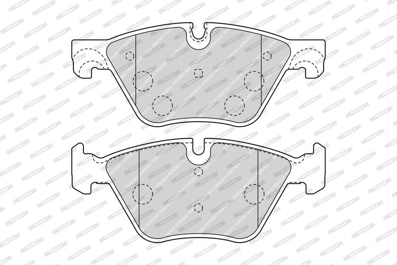 FERODO Plaquettes de frein à disque FDB4380