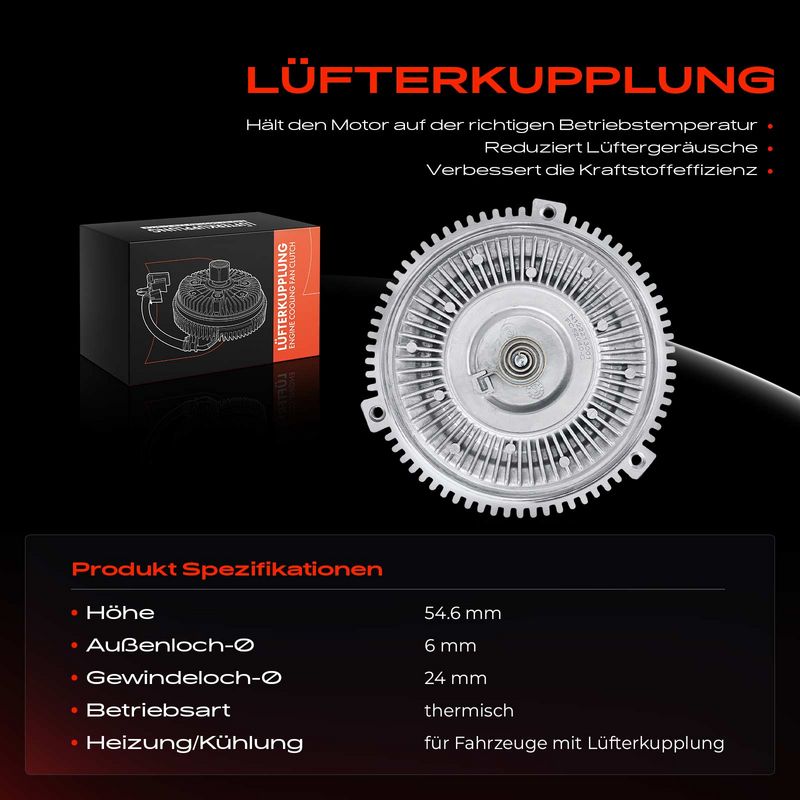 Frankberg 5481FB0027288 Clutch, radiator fan