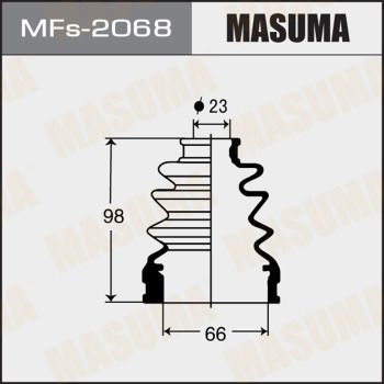 Комплект пилозахисний, приводний вал, Masuma MFS2068