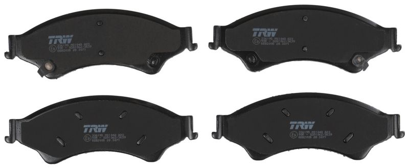 TRW GDB2005 Brake Pad Set, disc brake