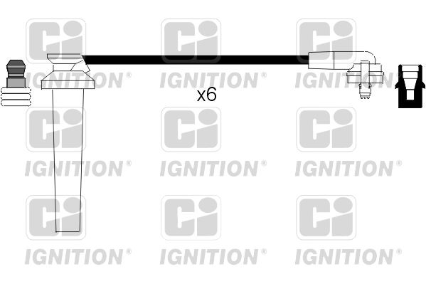 QUINTON HAZELL gyújtókábelkészlet XC668