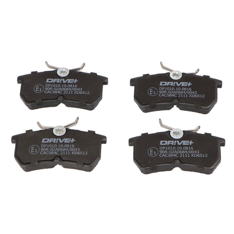 Set placute frana,frana disc DP1010.10.0816 Dr!ve+