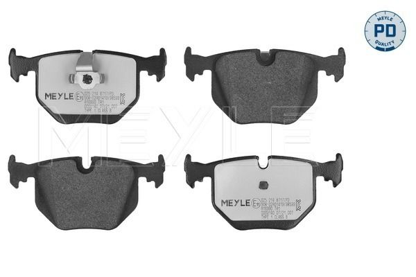 Meyle 025 214 8717/PD Brake Pad Set, disc brake