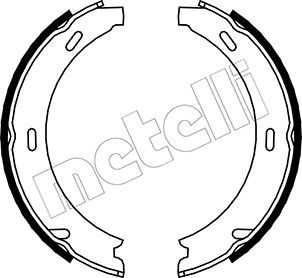 METELLI fékpofakészlet, rögzítőfék 53-0233