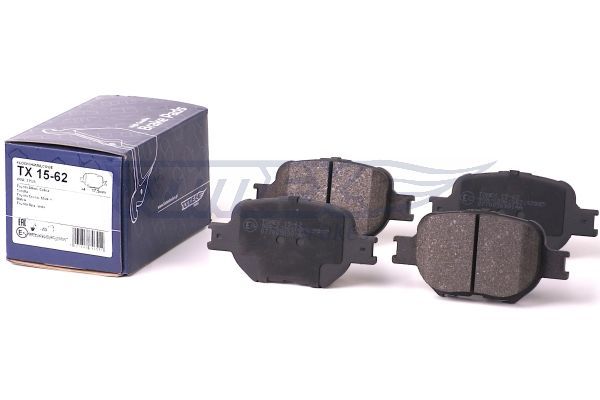 TOMEX Brakes TX 15-62 Комплект гальмівних накладок, дискове гальмо