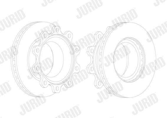 Brzdový kotouč 569020J
