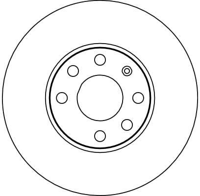 TRW DF4042 Brake Disc