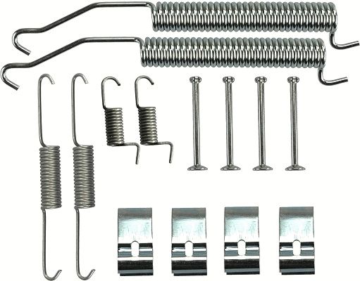 Комплект приладдя, гальмівна колодка, Trw SFK349