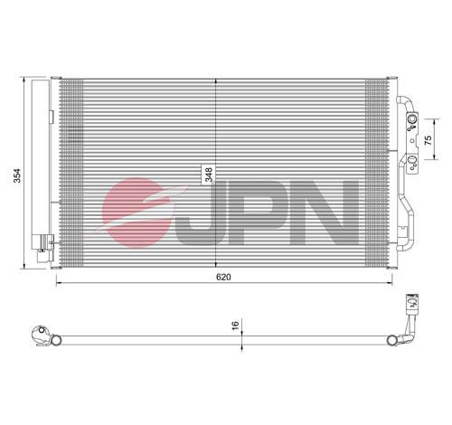 JPN kondenzátor, klíma 60C9088-JPN