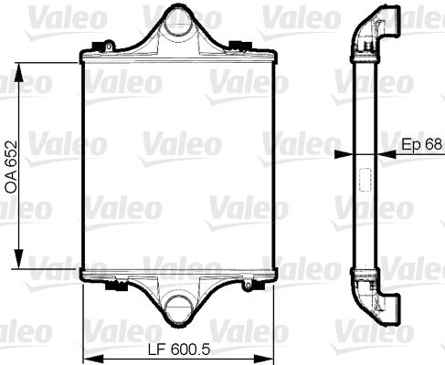 Ψυγείο αέρα υπερπλήρωσης  NEW PART