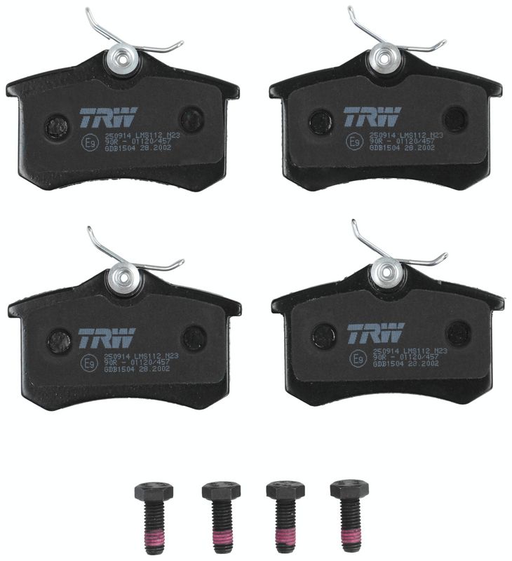 TRW GDB1504 Brake Pad Set, disc brake