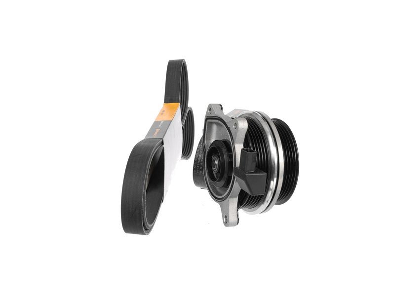 Product Image - Waterpomp + multi v-riemset - PW0010 - ET ENGINETEAM
