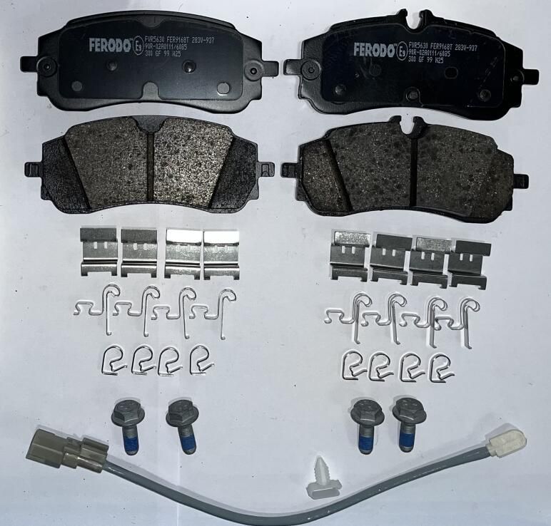 Remblokken set Achter , past: FORD TOURNEO CUSTOM V710, TRANSIT CUSTOM V710 2.0D/2.5H/Electric 10.23-