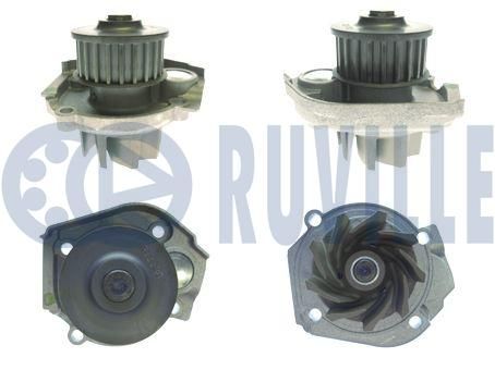 RUVILLE FIAT водяной насос Alfa Romeo Mito, Bravo, 500, Doblo, Grande Punto, Linea, Marea, Panda, Punto, Stilo 1.2/1.4