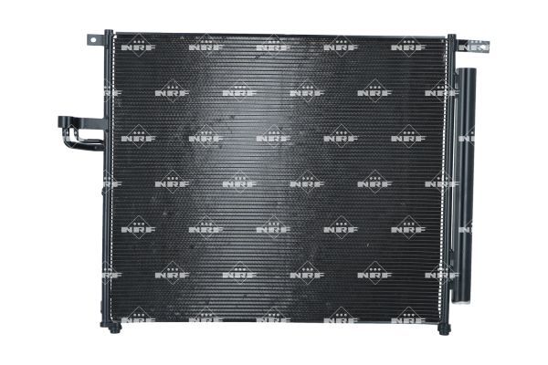 A/C condensator (met droger) past: FORD RANGER 2.2D/2.5/3.2D 04.11-