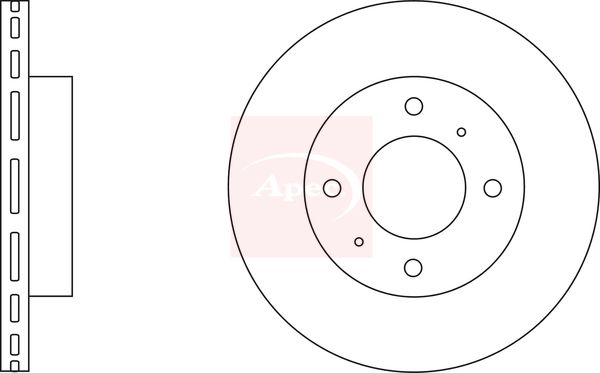 APEC Brake Disc DSK212
