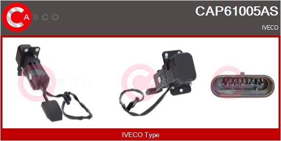 Sada akceleračního pedálu CAP61005AS