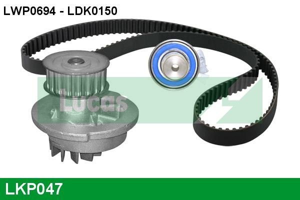 Lucas Water Pump & Timing Belt Kit LKP047