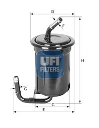 горивен филтър UFI