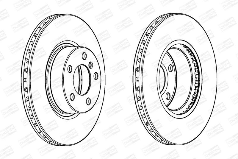 Disc frana 562891CH-1 CHAMPION