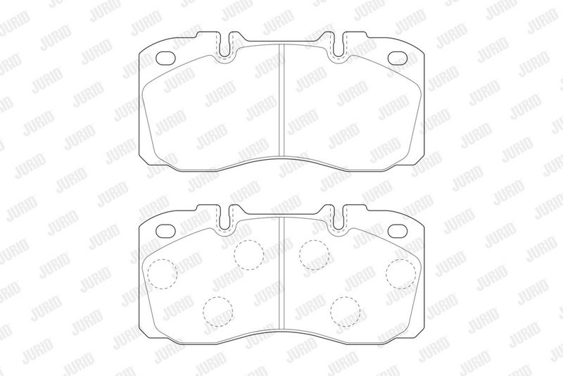 Sada brzdových destiček, kotoučová brzda 2937409560