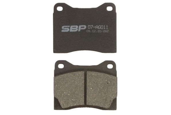set placute frana,frana disc SBP 07-AG011
