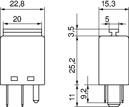 BOSCH 0986332052 Relay, main current