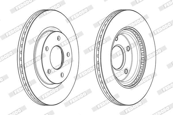 FERODO DDF2100C Brake Disc