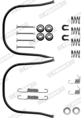 FERODO Toebehoren, remschoen FBA112