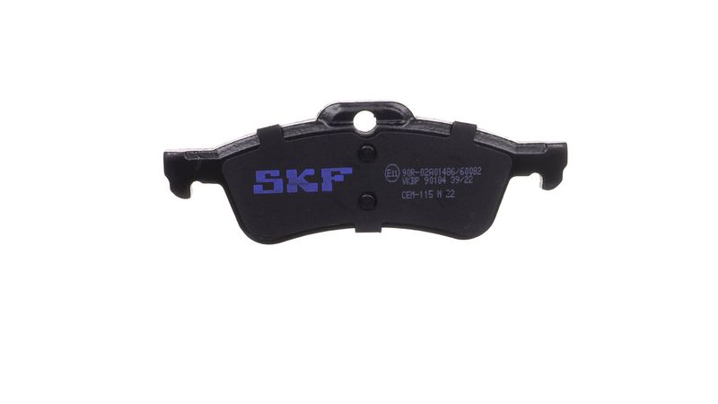 SKF VKBP90184 Комплект гальмівних накладок, дискове гальмо