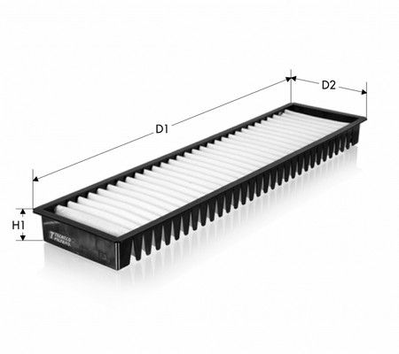 Фільтр, повітря у салоні, Tecneco CK9594