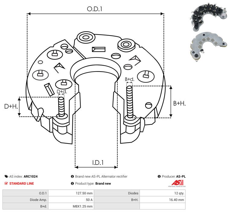 Seadistaja, generaator, AS-PL ARC1024