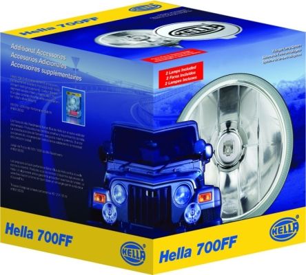 HELLA 1F7010032-801 High Beam Headlight