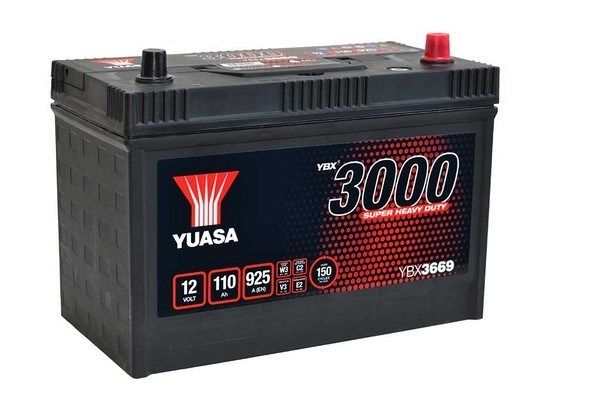 Yuasa Starter Battery YBX3669