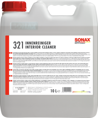 Prod. curățat spațiul interior, nebulizator cu ultrasunete SONAX…
