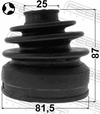 FEBEST 0415-CY4ALHT Bellow, drive shaft