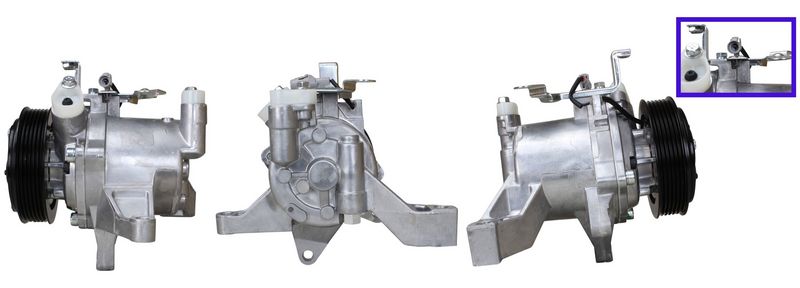 Compresor, aire acondicionado