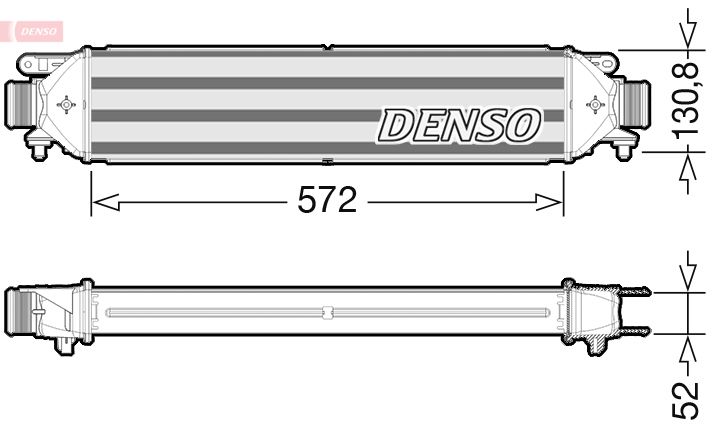 DENSO DIT09103 Charge Air Cooler