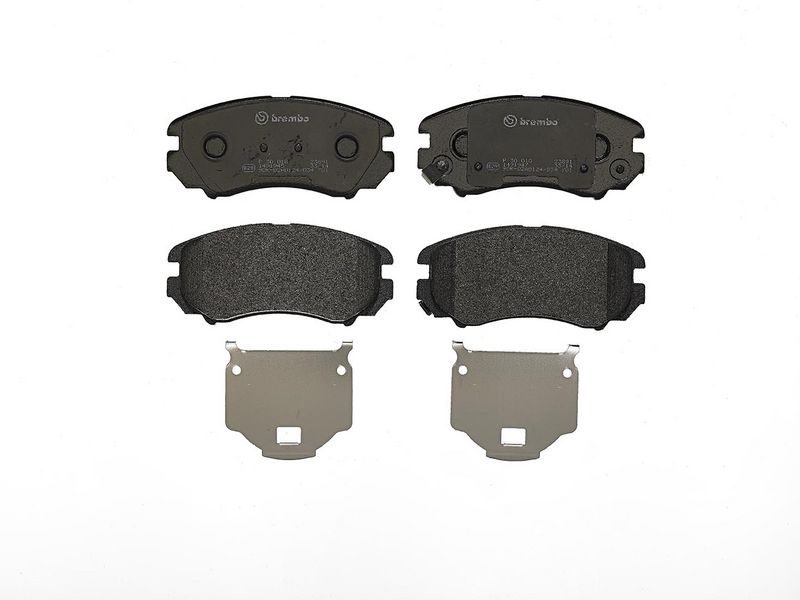комплект спирачно феродо, дискови спирачки BREMBO