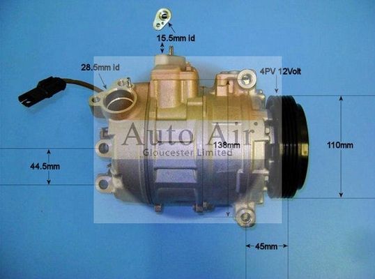 Auto Air Gloucester 14-9768 Compressor, air conditioning