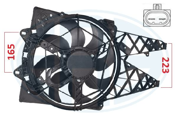 WILMINK GROUP ventilátor, motorhűtés WG2101520