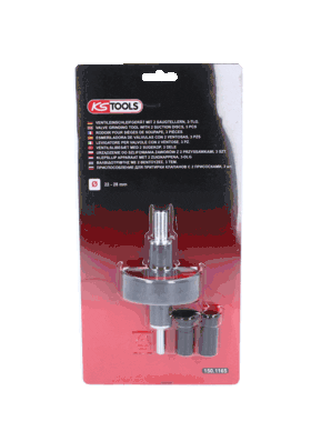 KS TOOLS 150.1165 Grinding Tool Set, valve seat