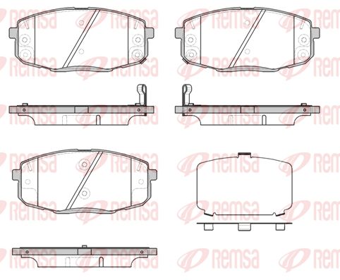 Автозапчастина HYUNDAI 58101M0A10