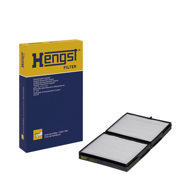 Cabinefilter (266x142x20mm, (en) ventilating, panel) past: KOMATSU D155A-1, D155A-2, D155A-3, D155A-5, D155A-6, D155A-6R, D155AX-3, D155AX-5, D155AX-5B, D155AX-5SL, D155AX-6, D155AX-6A, D275AX-5E0