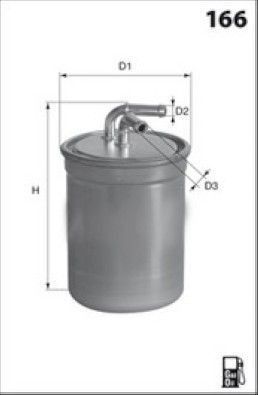 MISFAT Filtre à carburant M518